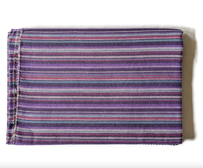 Soft cotton striped scarf, handwoven in Nepal from Shakti.ism