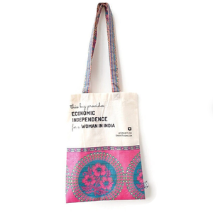 The surprise sari tote bag from Shakti.ism