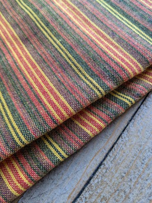 Soft cotton striped scarf, handwoven in Nepal from Shakti.ism