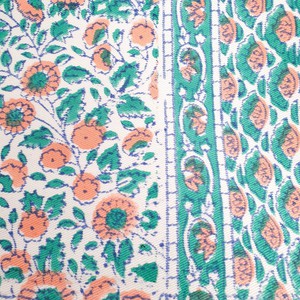 Block-printed organic cotton placemats (set of 2) from Shakti.ism