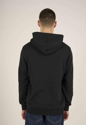 Hood Basic Badge Sweat Black from Shop Like You Give a Damn