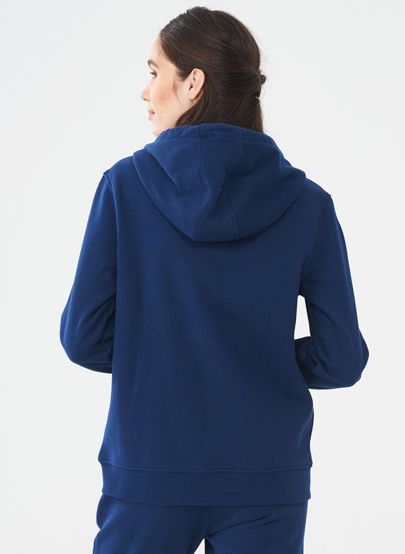 Sweatjack Navy Blauw from Shop Like You Give a Damn