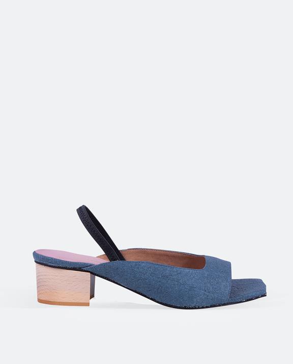 Peep Toes Ananas Denim from Shop Like You Give a Damn