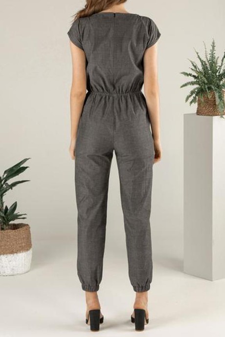 Jumpsuit Mindful Warrior Charcoal from Shop Like You Give a Damn