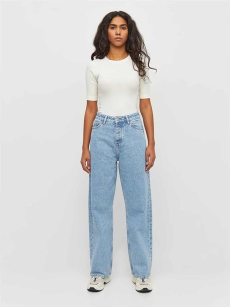 Straight Jeans Mid-Rise Gale Blue from Shop Like You Give a Damn