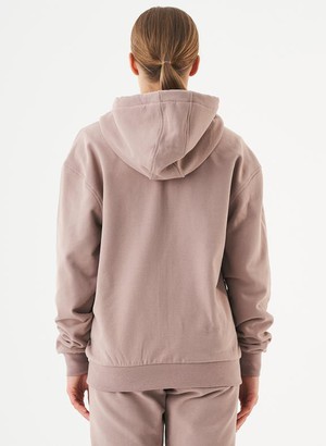 Unisex Zip-Up Hoodie Junda Mocha from Shop Like You Give a Damn