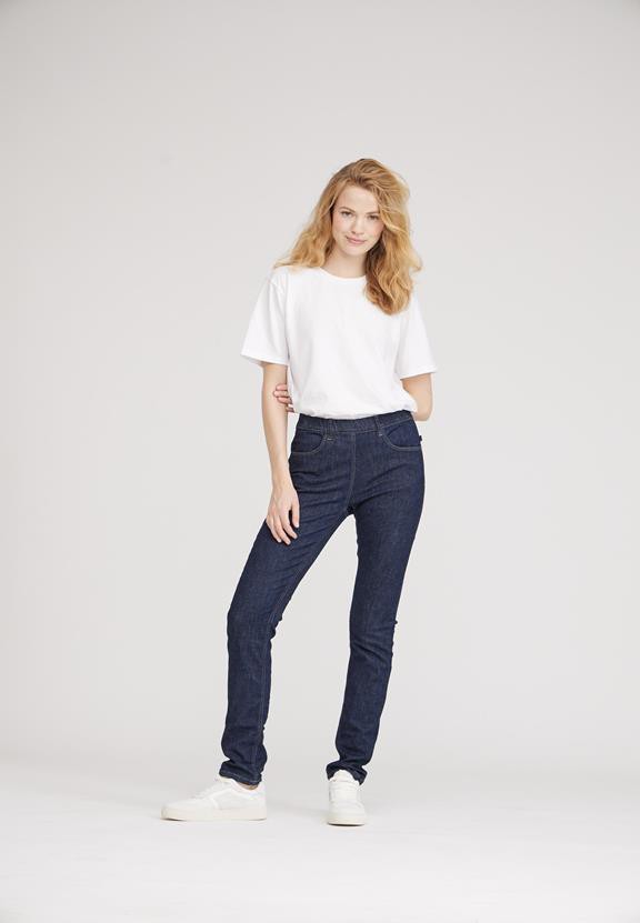 Grace Slim Ml - Donkerblauw Denim from Shop Like You Give a Damn