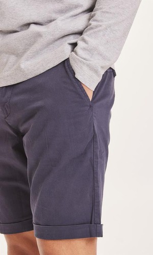 Chino Short Normaal Blauw from Shop Like You Give a Damn