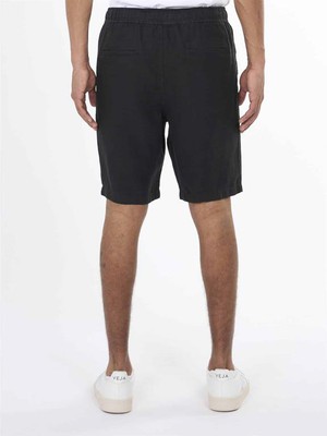 Loose Linen Shorts Black from Shop Like You Give a Damn