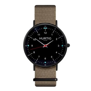 Horloge Moderna Nato Zwart & Oceaanblauw from Shop Like You Give a Damn