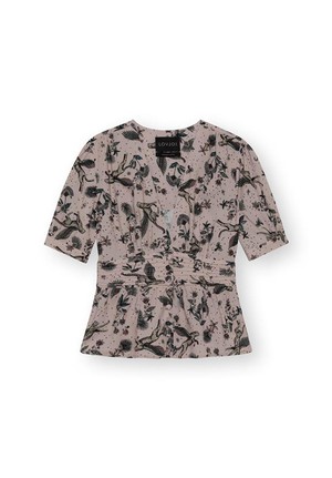 Blouse Lillmor Tropic Cheetah Lichtroze from Shop Like You Give a Damn