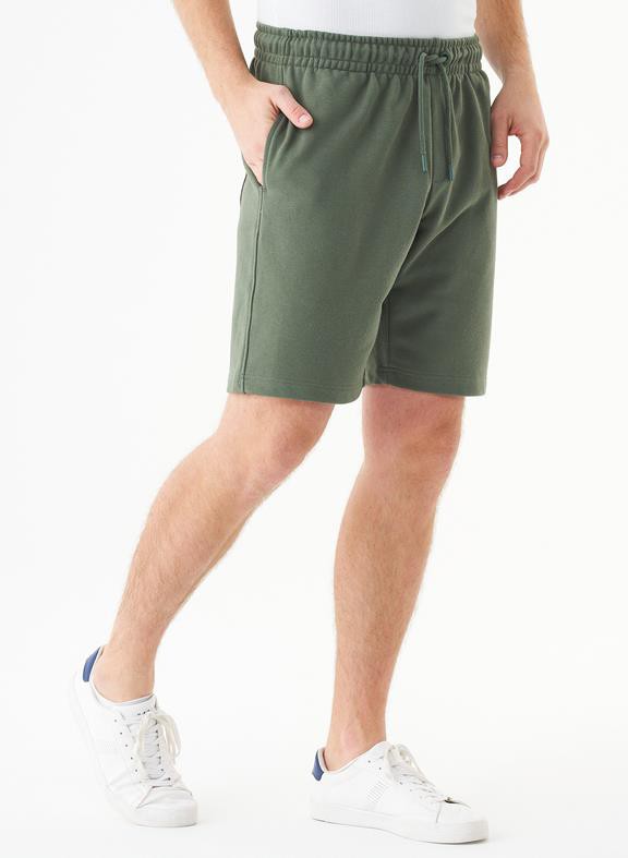 Biologisch Katoen Shorts Shadi Olive from Shop Like You Give a Damn