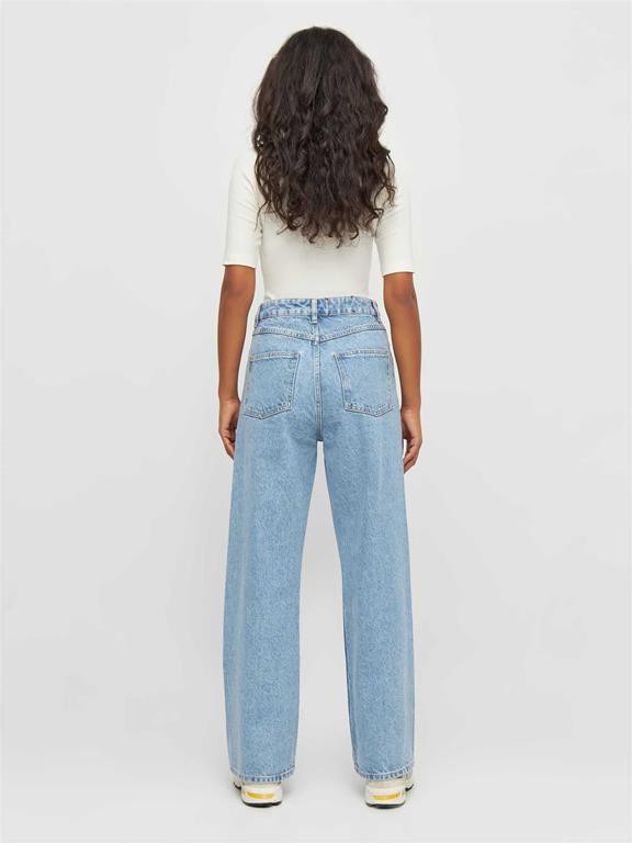 Straight Jeans Mid-Rise Gale Blue from Shop Like You Give a Damn