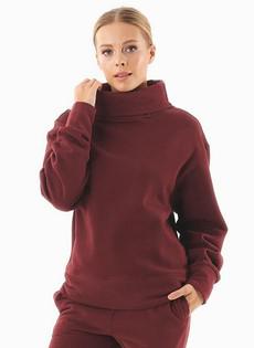 Sweater Coltrui Bio-Katoen Bordeaux via Shop Like You Give a Damn