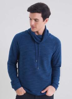 Sweatshirt Sjaal Blauw via Shop Like You Give a Damn