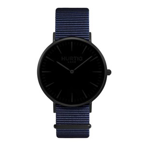 Montezuma Nato Horloge All Black & Oceaanblauw from Shop Like You Give a Damn