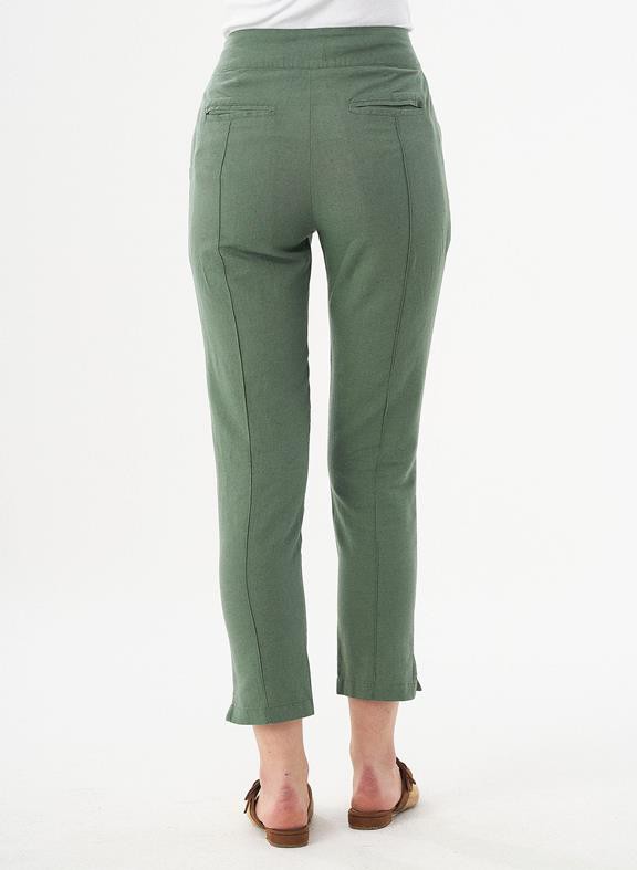 Broek Linnenmix Groen from Shop Like You Give a Damn