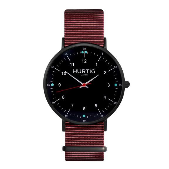 Horloge Moderna Nato Zwart & Oceaanblauw from Shop Like You Give a Damn