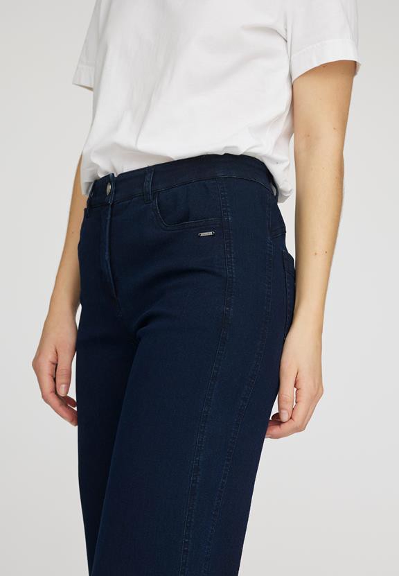 Serene 5-Pocket Loose Ml - Donkerblauw Denim from Shop Like You Give a Damn