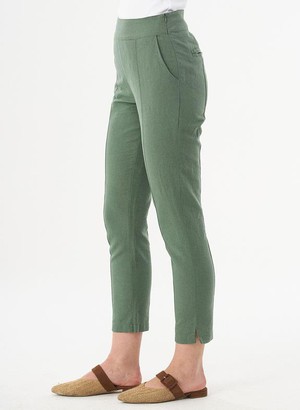 Broek Linnenmix Groen from Shop Like You Give a Damn