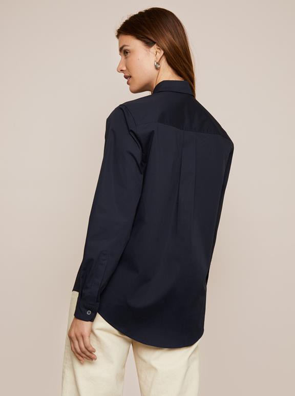 Willow Blouse Navy from Shop Like You Give a Damn