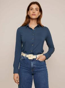 Cedar Blouse Blue via Shop Like You Give a Damn