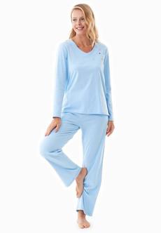 Pyjama Set Tieerra Lichtblauw via Shop Like You Give a Damn