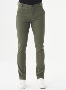 Slim Chino Broek Kaki via Shop Like You Give a Damn