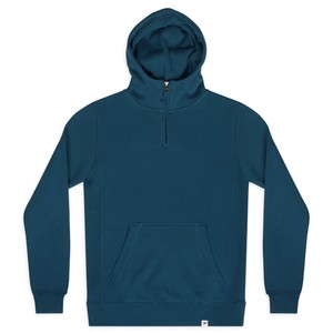 lowe organic cotton quarter zip hoodie from Silverstick