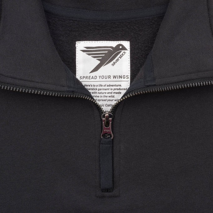 erin organic cotton quarter zip from Silverstick