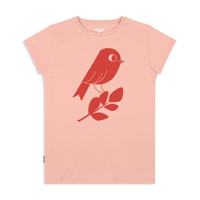 matt sewell red bird organic tee from Silverstick