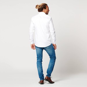 Overhemd - Circular White - Regular Fit from SKOT