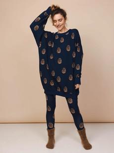 Pinecones Sweater Dress en Legging set Dames via SNURK