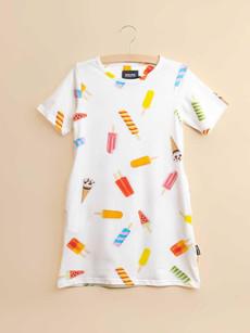 Popsicles T-shirt Dress Kinderen via SNURK