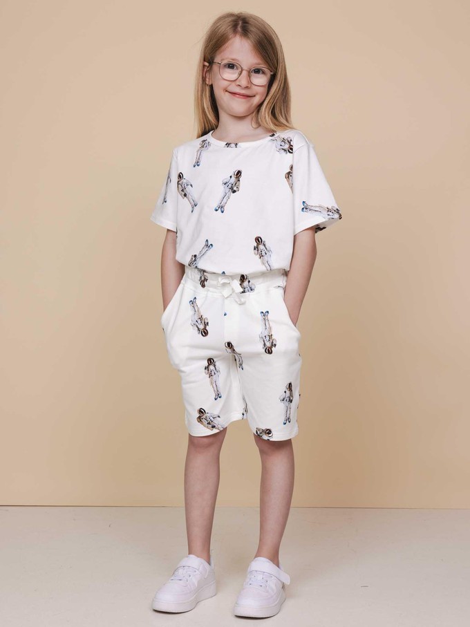 Astronaut T-shirt en Korte broek set Kinderen from SNURK