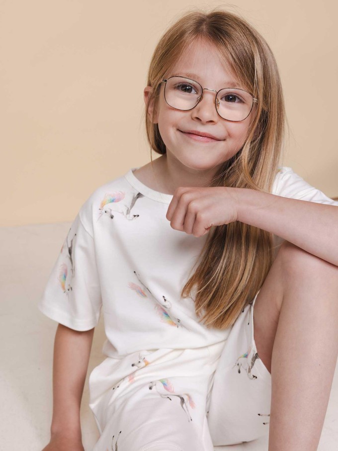 Unicorn T-shirt en Korte broek set Kinderen from SNURK