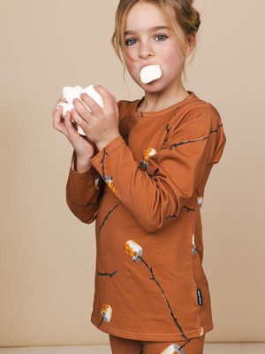 Marshmallow T-shirt lange mouwen Kinderen from SNURK