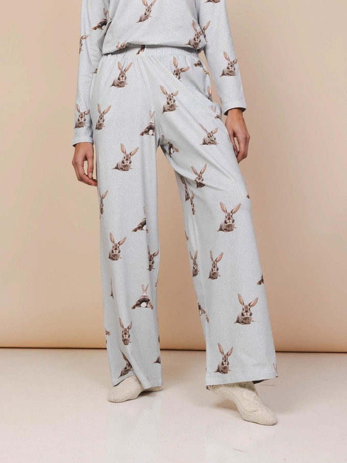 Bunny Bums T-shirt lange mouwen en Wijde broek set Dames from SNURK