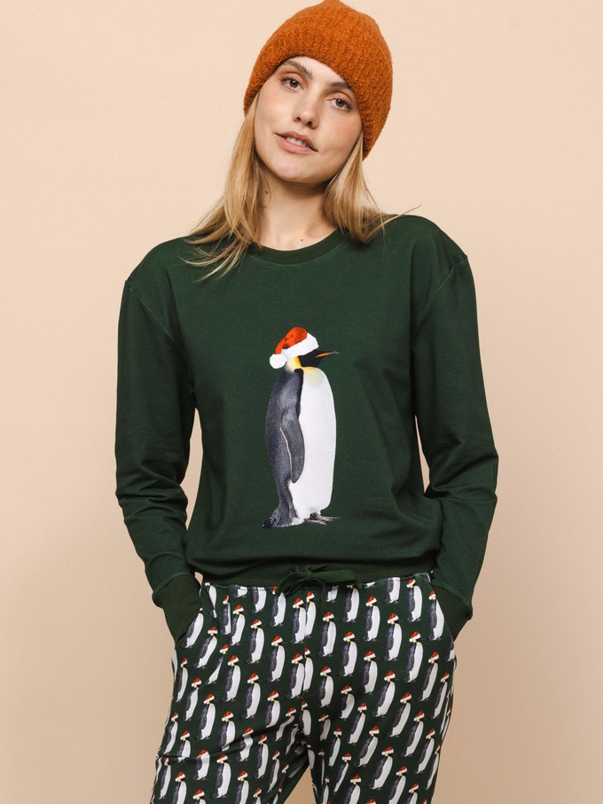 Penguin Xmas Sweater Dames from SNURK