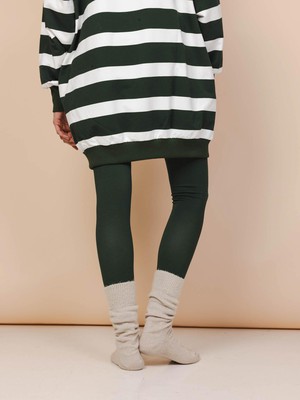 Dark Green Legging Dames from SNURK