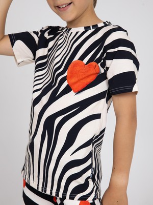 Zebra Love T-shirt Kinderen from SNURK