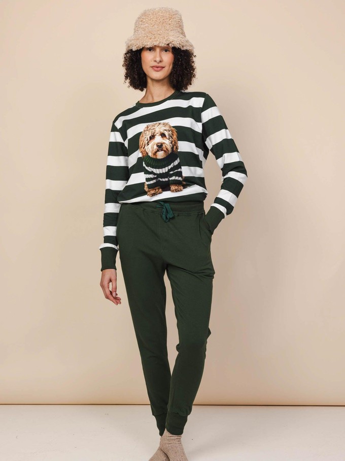 Dark Green Broek Dames from SNURK