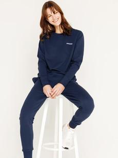 Navy Broek Dames via SNURK