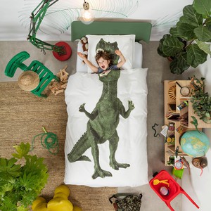 Dino pillow case 60 x 70 cm from SNURK