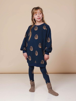 Pinecones Sweater Dress Kinderen from SNURK