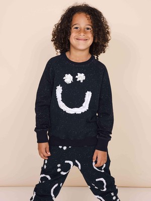 Smiles Black Sweater Children from SNURK