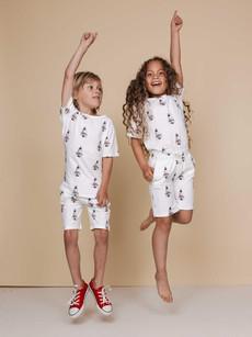 Rocket T-shirt en Korte broek set Kinderen via SNURK