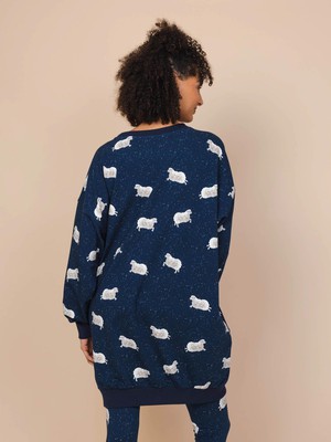 Counting Sheep Sweater Dress en Legging set Dames from SNURK