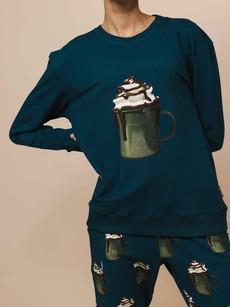 Hot Choco Sweater Dames via SNURK