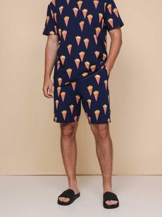 Fries Navy Shorts Heren via SNURK